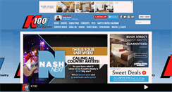 Desktop Screenshot of k100country.com
